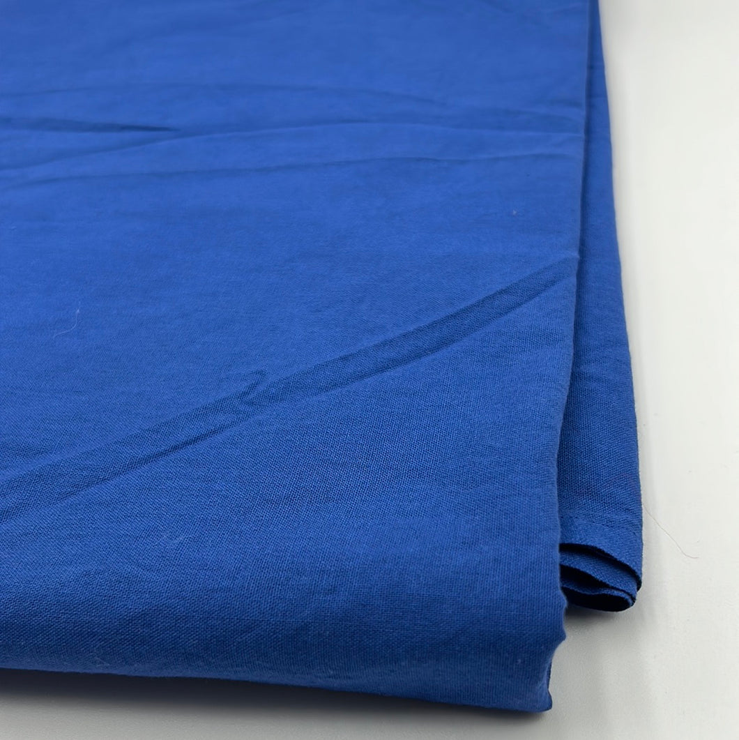 Cotton Shirting, Royal Blue (WDW1566)