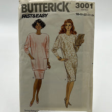 Load image into Gallery viewer, BUTTERICK Pattern, Misses Dress (PBT3001)
