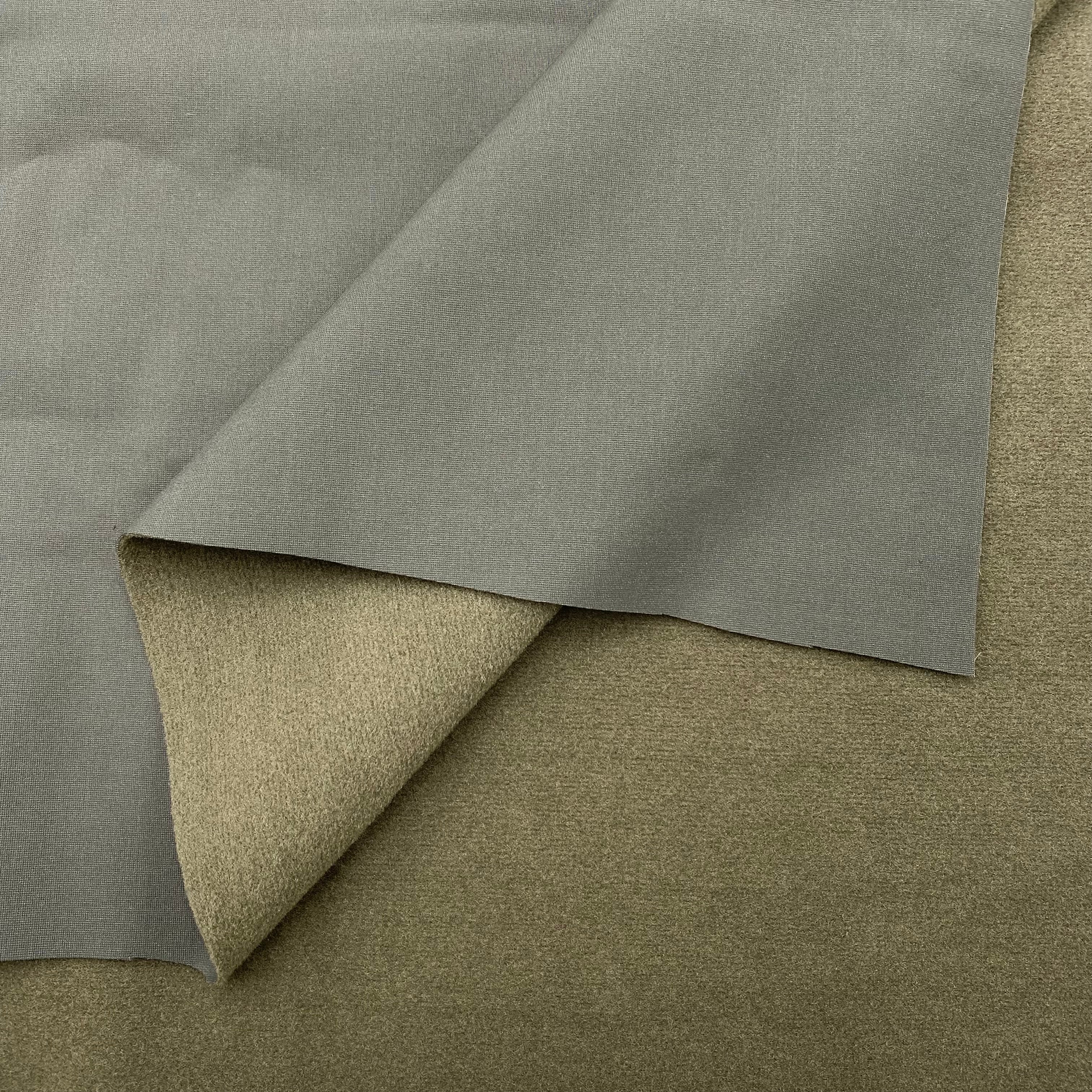 Fleece-Backed Stretch Outerwear - Lichen Green (SOW0225)