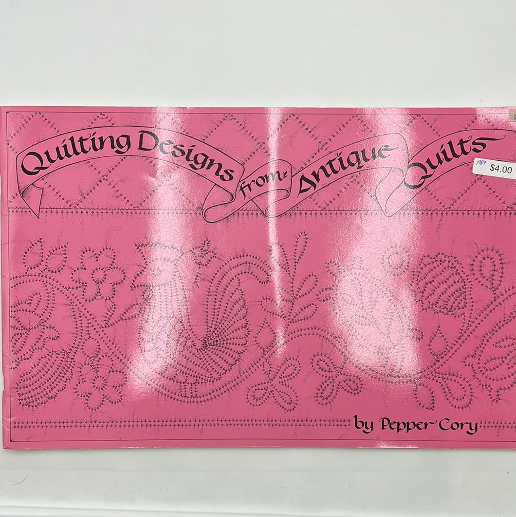 BOOK, Quilting Designs from Antique Quilts (BKS0733)