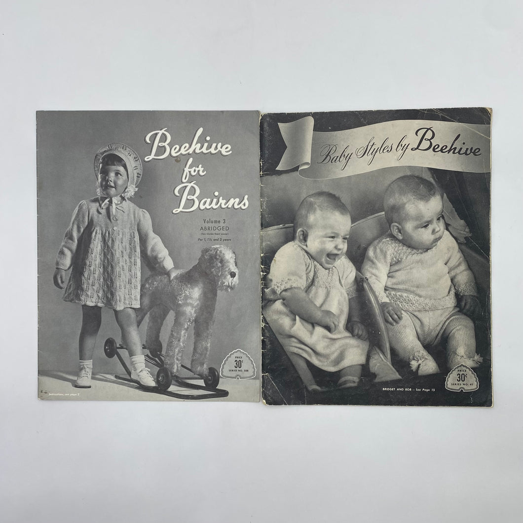 Vintage Books - Baby Knitting (NBK0003)