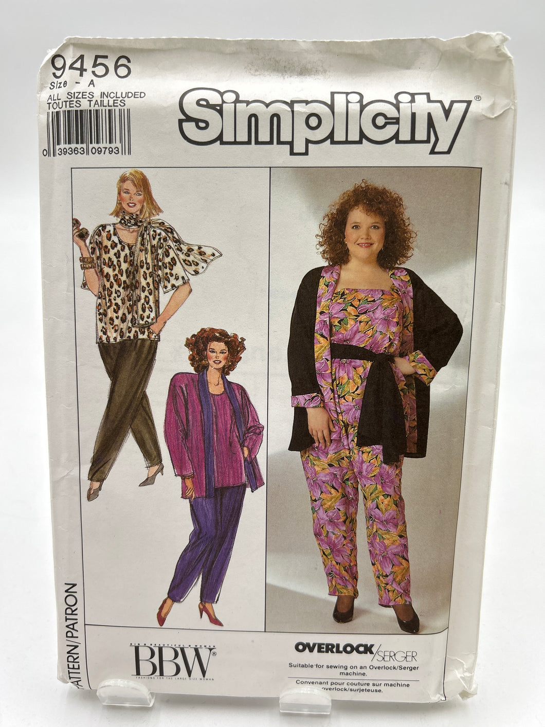 SIMPLICITY 20+ Pattern, Women's Outfit (PSI9456)