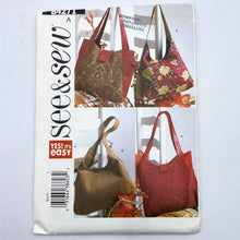 Load image into Gallery viewer, Bag Pattern - See&amp;Sew B4271 (NPA0004)

