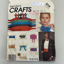 Load image into Gallery viewer, MCCALL&#39;S Pattern, Belt and Tie Package (PMC0814)
