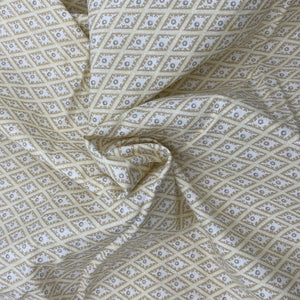 Cotton Shirting - Diamond Trellis (WDW3127)