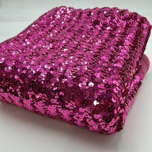 Stretch Sequin Knit, Pink (KXX0152)