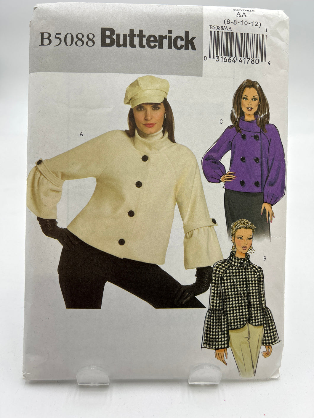 BUTTERICK Pattern, Misses' Jacket (PBT5088)
