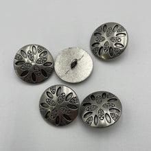 Load image into Gallery viewer, Metal Buttons, Silver (NBU0453)
