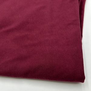 Cotton Jersey, Burgundy (KJE0955)