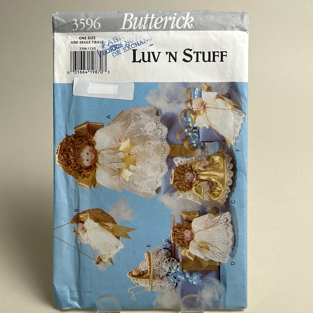 BUTTERICK Pattern, Luv N' Stuff Ornaments (PBT3596)