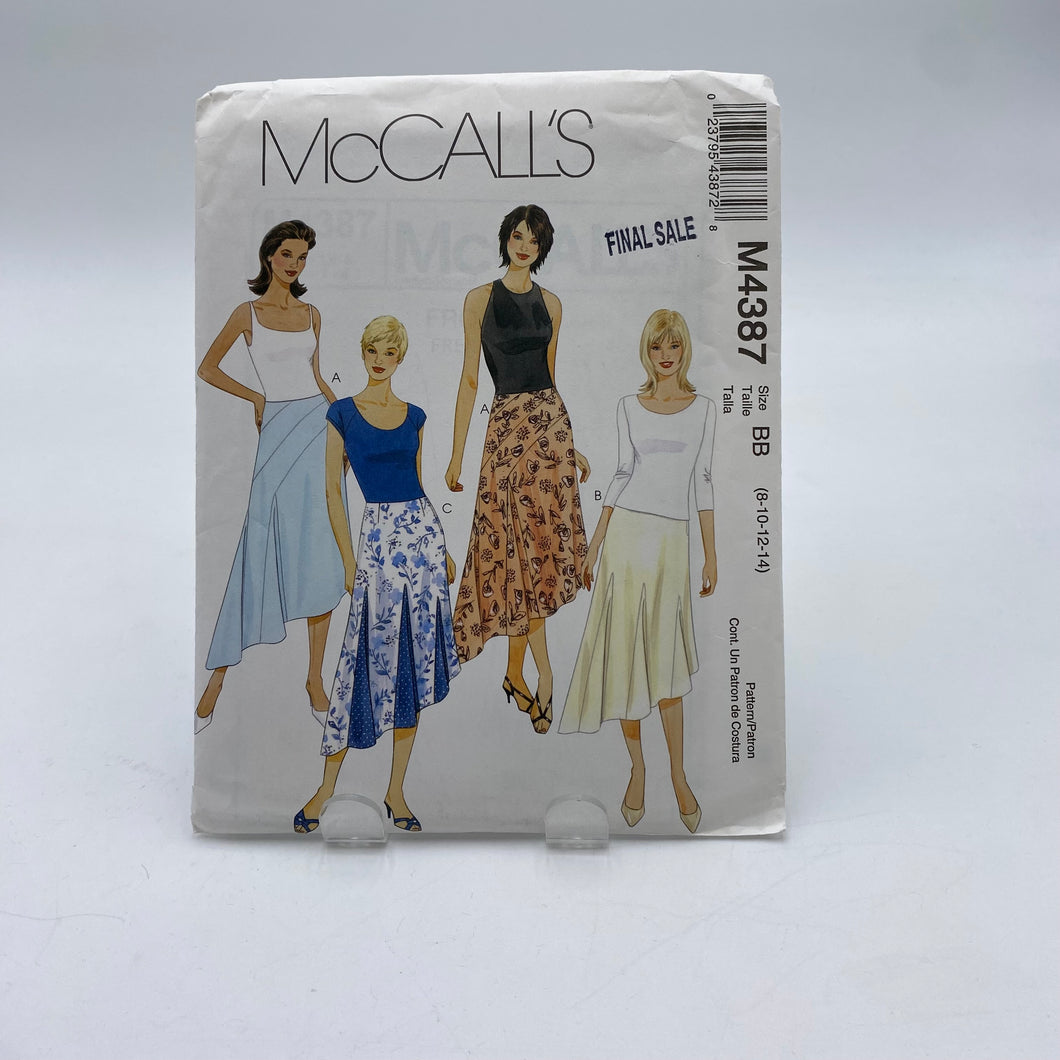 McCall's Pattern - Skirt M4387 (NPA0125)