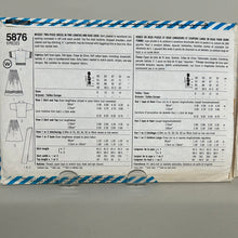 Load image into Gallery viewer, Vintage SIMPLICITY Pattern, Misses&#39; Two-Piece Dress (PSI5876)
