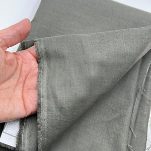 Cotton Linen Shirting, Dark Grey (WDW1611)
