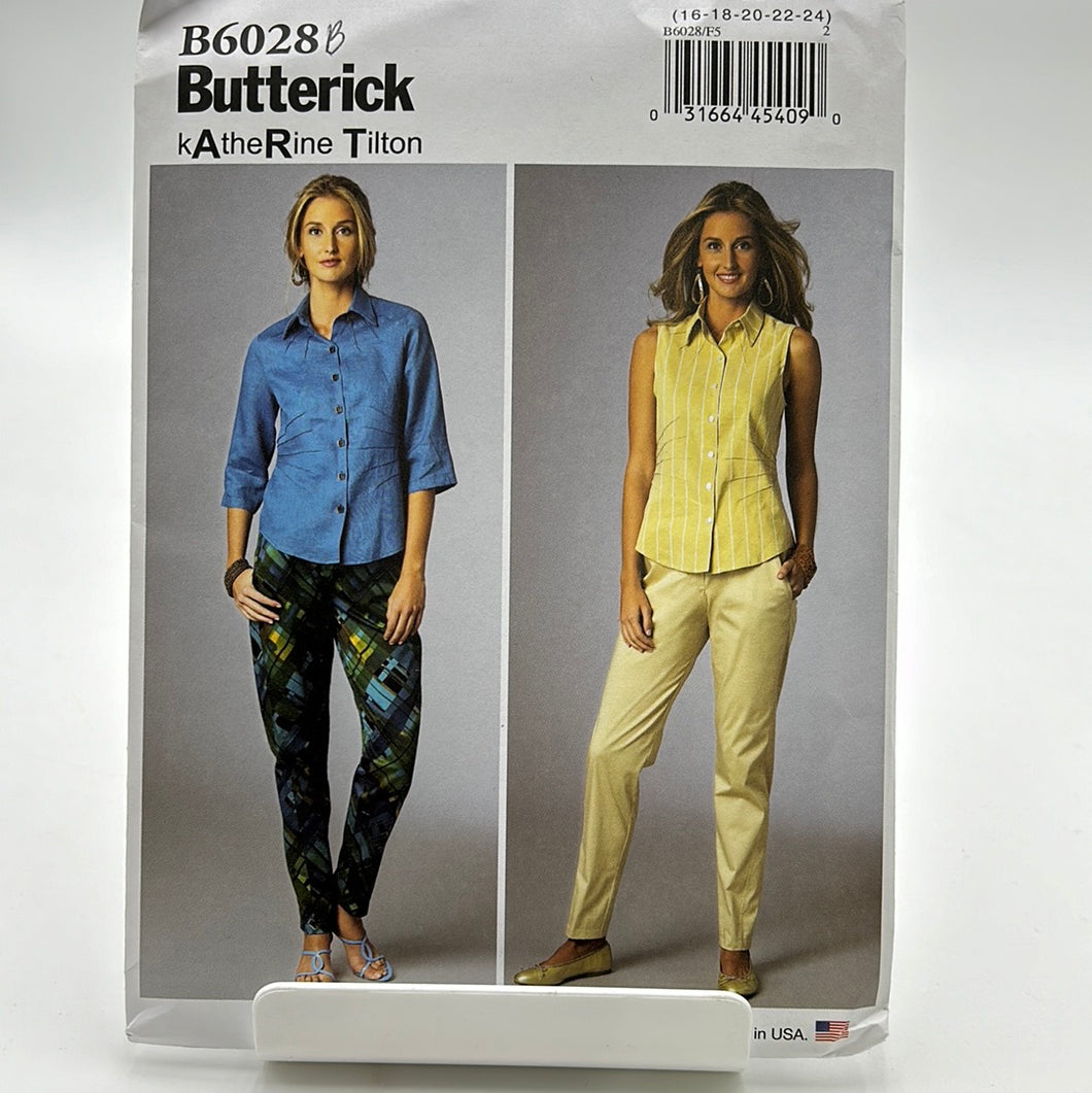 BUTTERICK Pattern, Misses Pants (PBT6028B)