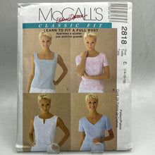 Load image into Gallery viewer, MCCALL&#39;S Pattern, Misses&#39; Tops (PMC2818)
