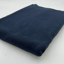 Load image into Gallery viewer, Cotton Rib Knit, Navy (KRB0376:377)
