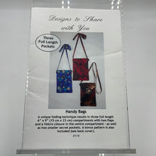 Load image into Gallery viewer, Ursula Riegel Pattern, Handy Bags (PXX0623)
