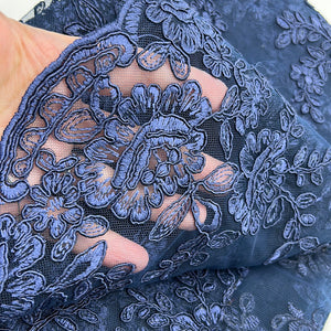 Woven Lace, Royal Blue (WFY0427)