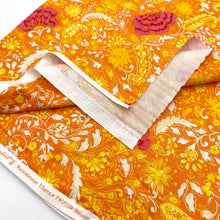 Load image into Gallery viewer, Quilting Cotton - Printed Garden in Orange (WQC2737:38)
