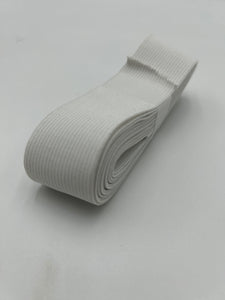 36mm Knit Elastic, White (NEL0179)