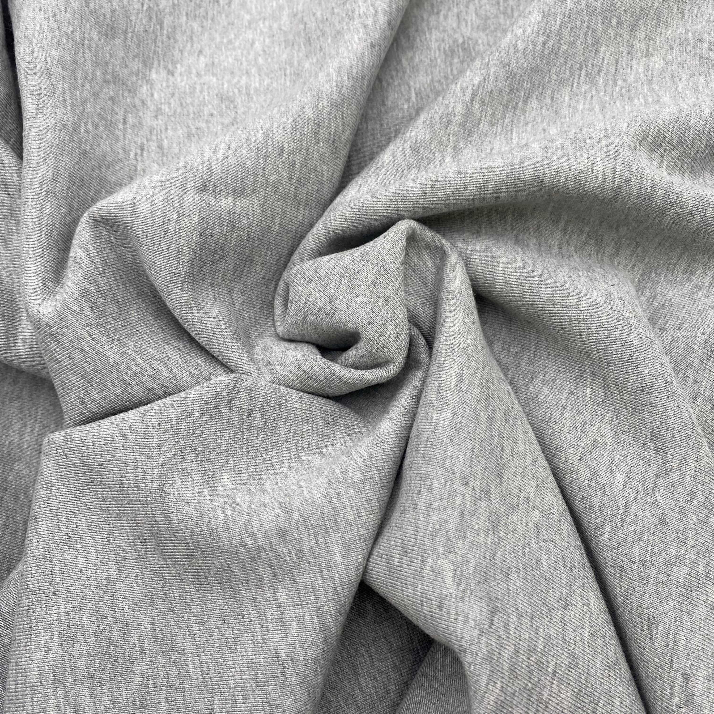 Cotton French Terry - Heather Grey (KFR0674)