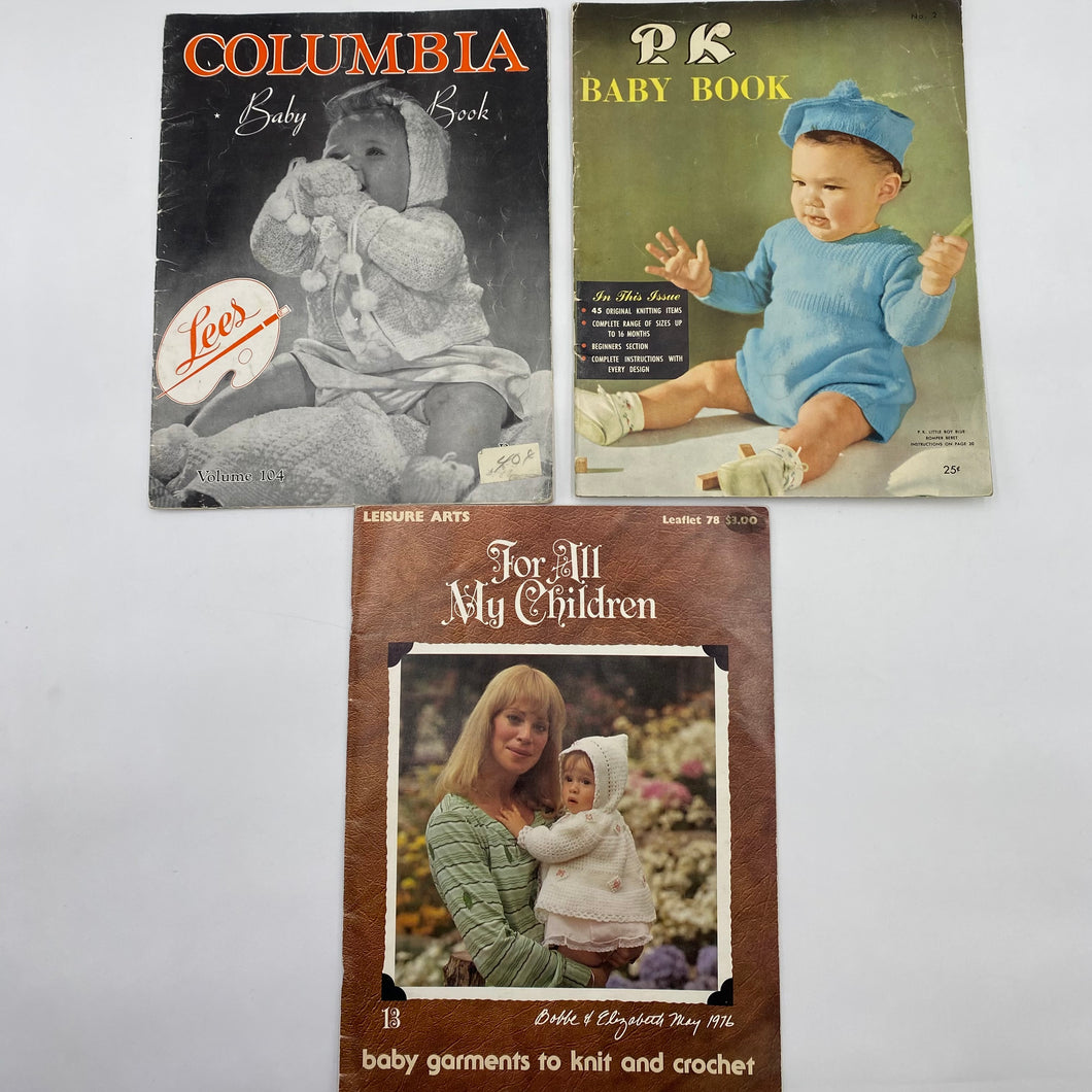 Vintage Books - Baby Knitting (NBK0004)