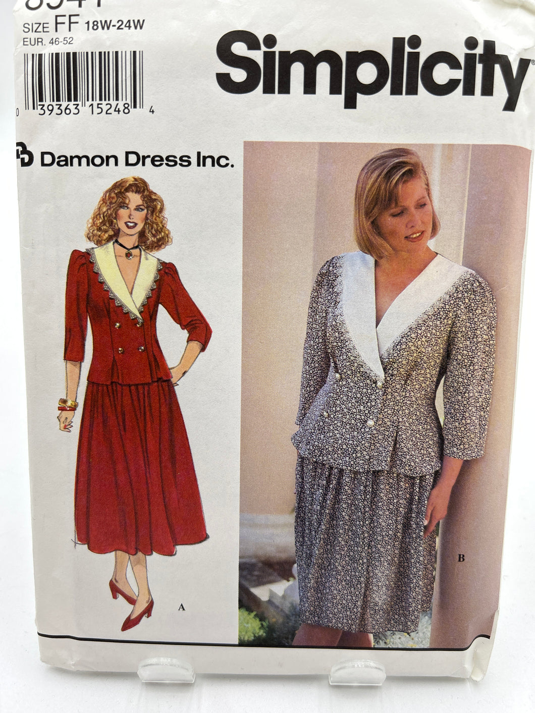 SIMPLICITY 20+ Pattern, Women's Dress (PSI8941)