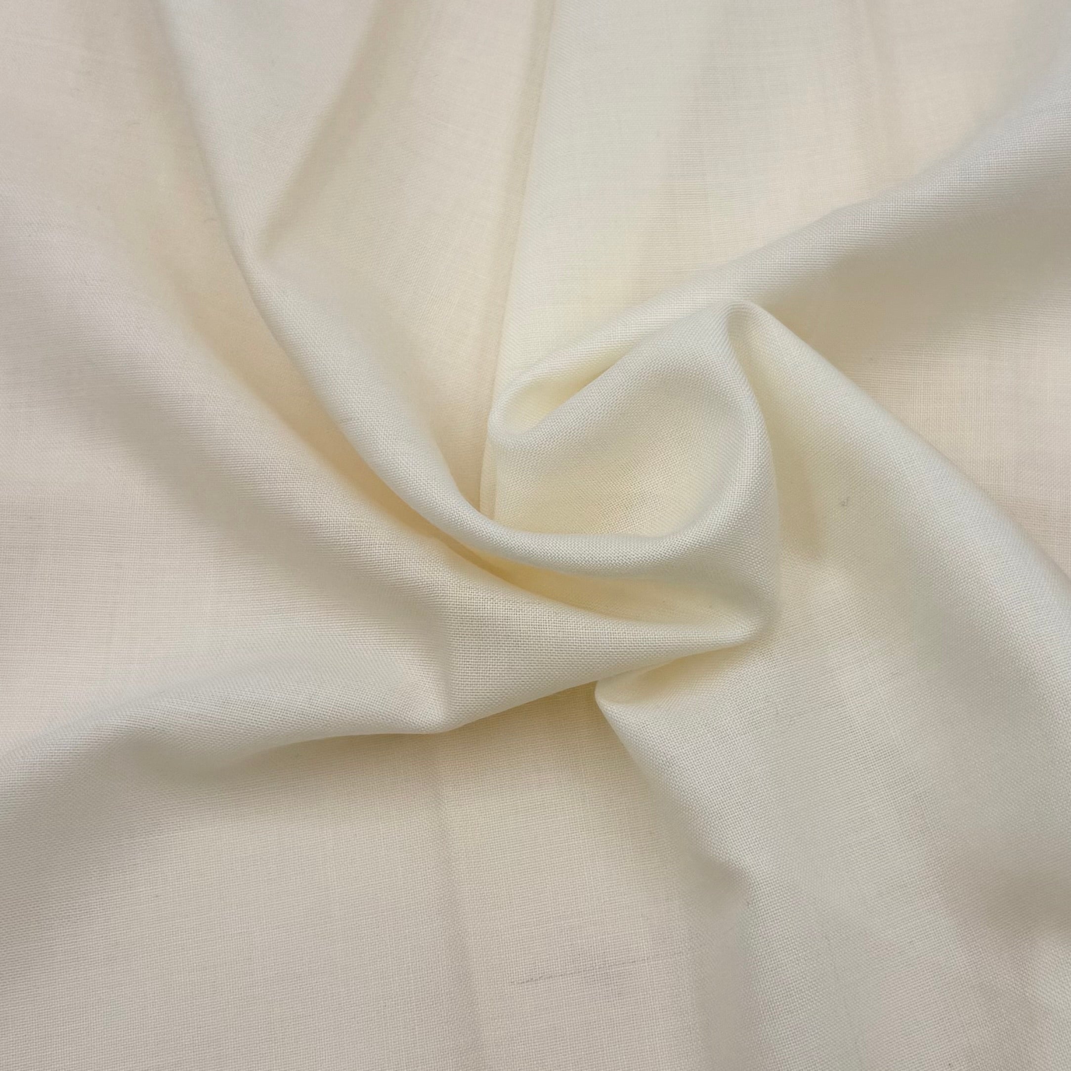 Wool Blend Suiting (narrow width) - Buttercream (WSW0791)