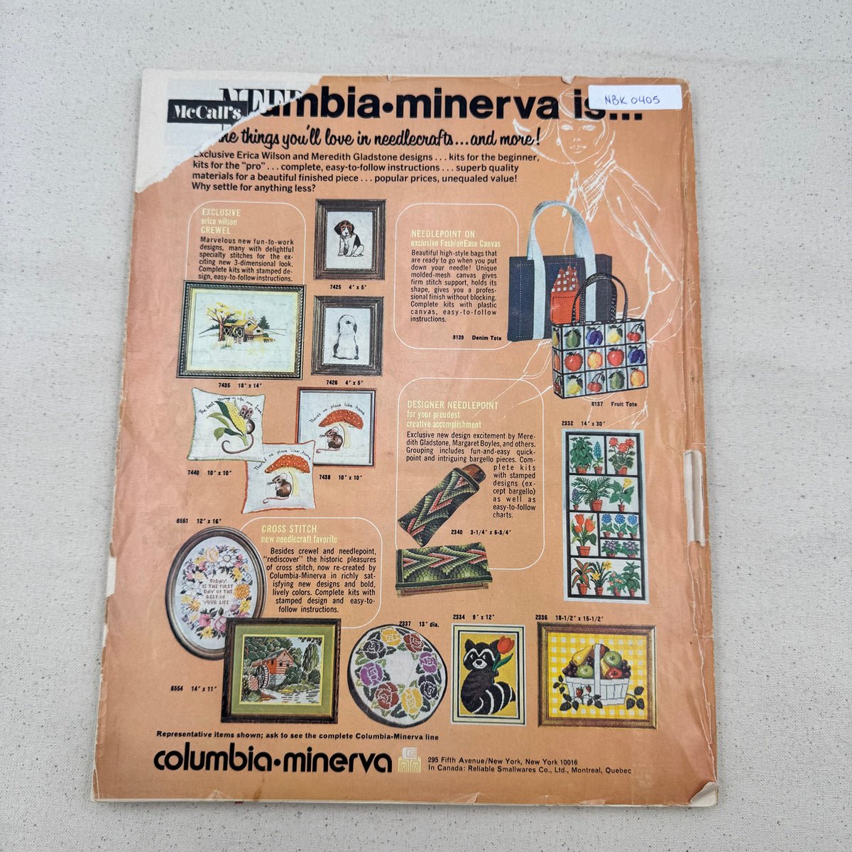 McCall's Needlework & Crafts Book - 65 Great Looks to Knit and Crochet (NBK0405)