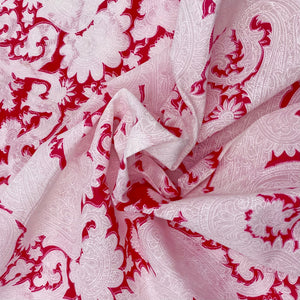 Cotton Shirting - Pink Paisley (WDW3122)