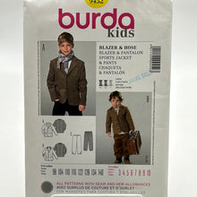 Load image into Gallery viewer, BURDA Pattern, Childrens&#39; Jacket &amp; Pants (PBR9452)
