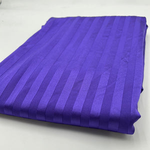 Shiny Swim Lycra, Purple Stripe (KAC0436)