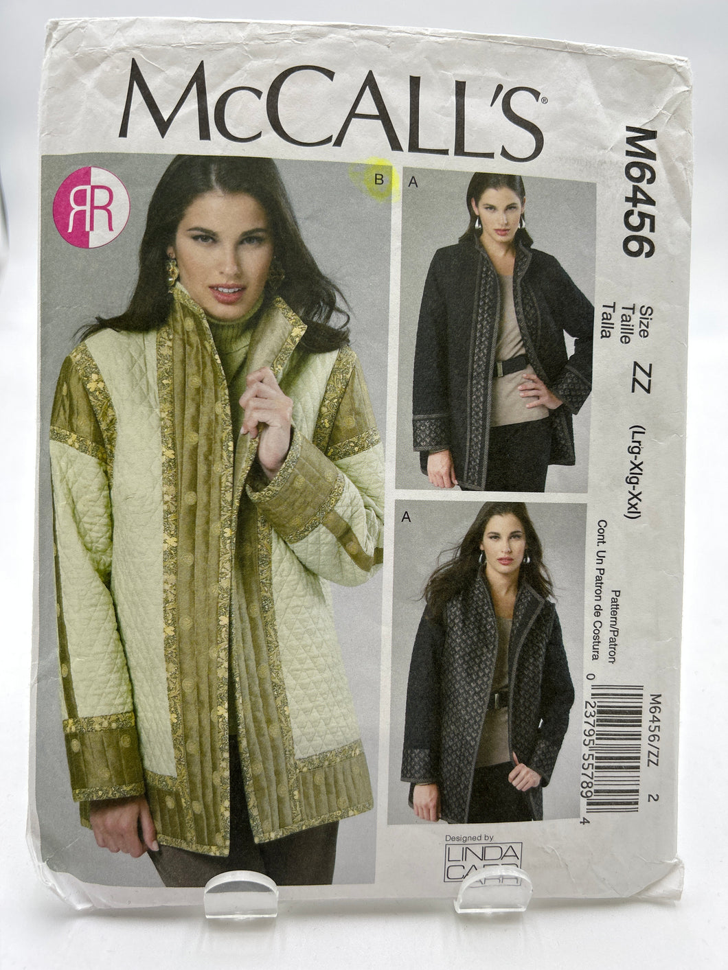 MCCALL'S  Pattern, Misses' Reversible Jacket (PMC6456)