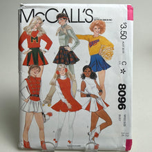 Load image into Gallery viewer, MCCALL&#39;S Pattern, Cheerleader Costumes (PMC8096)
