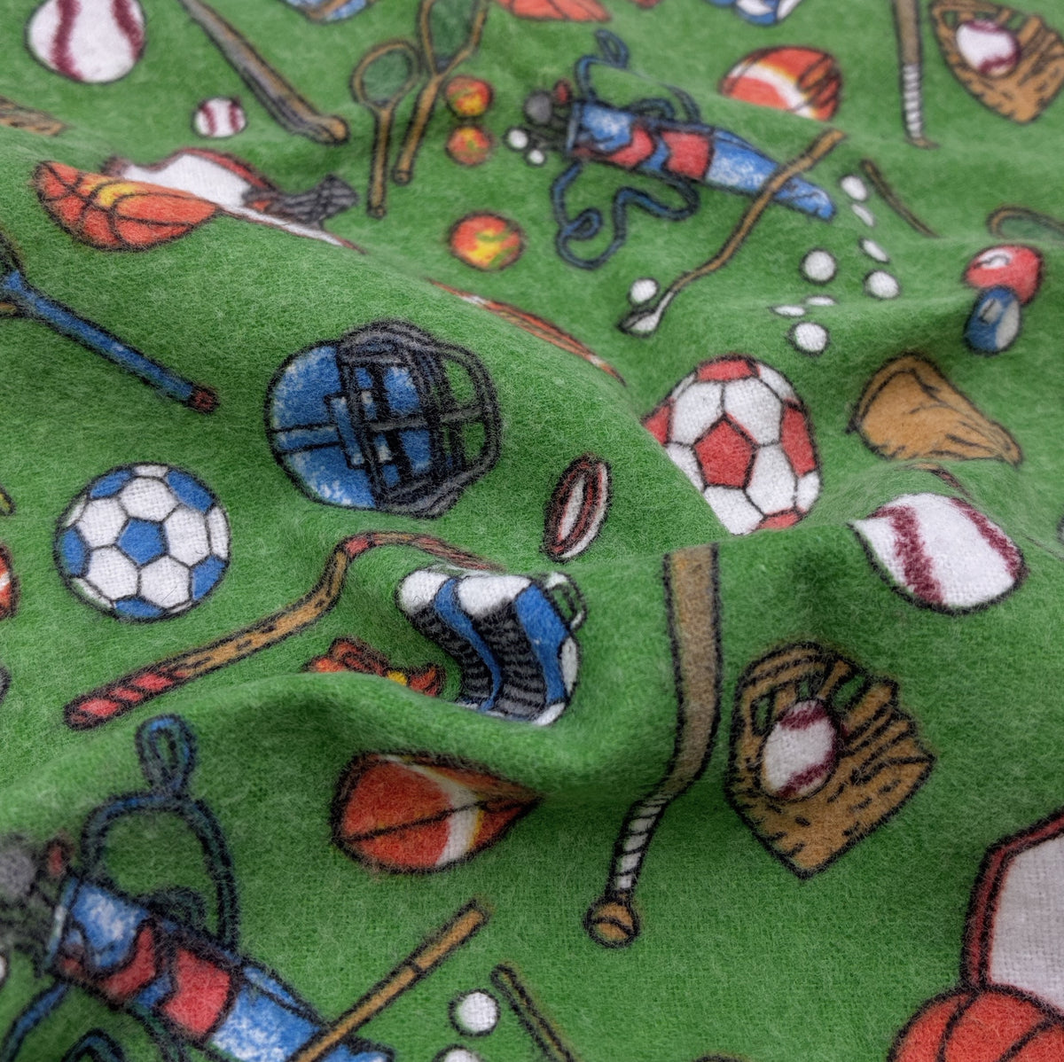 Cotton Flannelette - Sports (WFL0441:2)