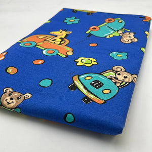 Home Decor, Blue with Mice & Giraffes (HDH0454)