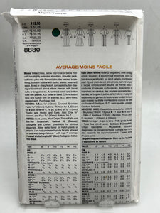 VOGUE Pattern, Misses' Dress (PVO8880)