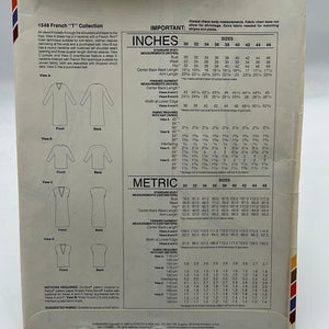 STRETCH N SEW Pattern, French 't' Collection (PSS1548)