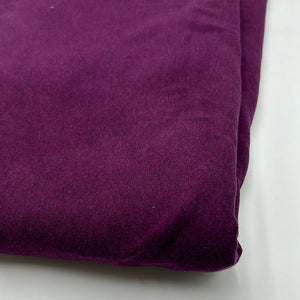 Cotton Baby Rib Knit, Wine Melange (KRB0407:408)