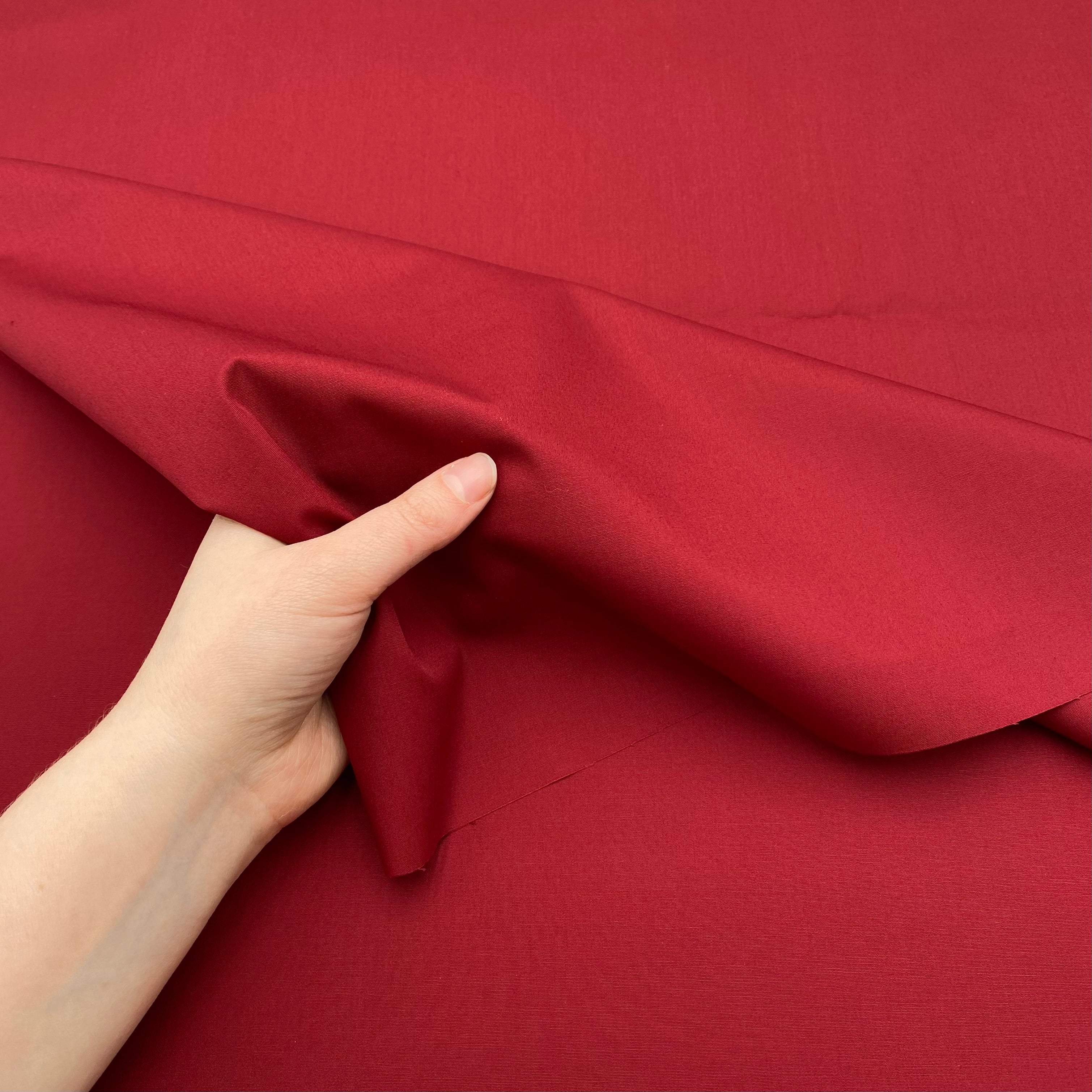 Cotton Blend Poplin - Rhubarb (WDW3348)