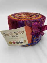 Load image into Gallery viewer, Over the Rainbow Moda Quilting Cotton, Jelly Roll, Mixed Brights (WQC2080)
