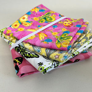 Quilting Cotton Fat Quarter Bundle, Brights & Novelties (WQC2281:2284)