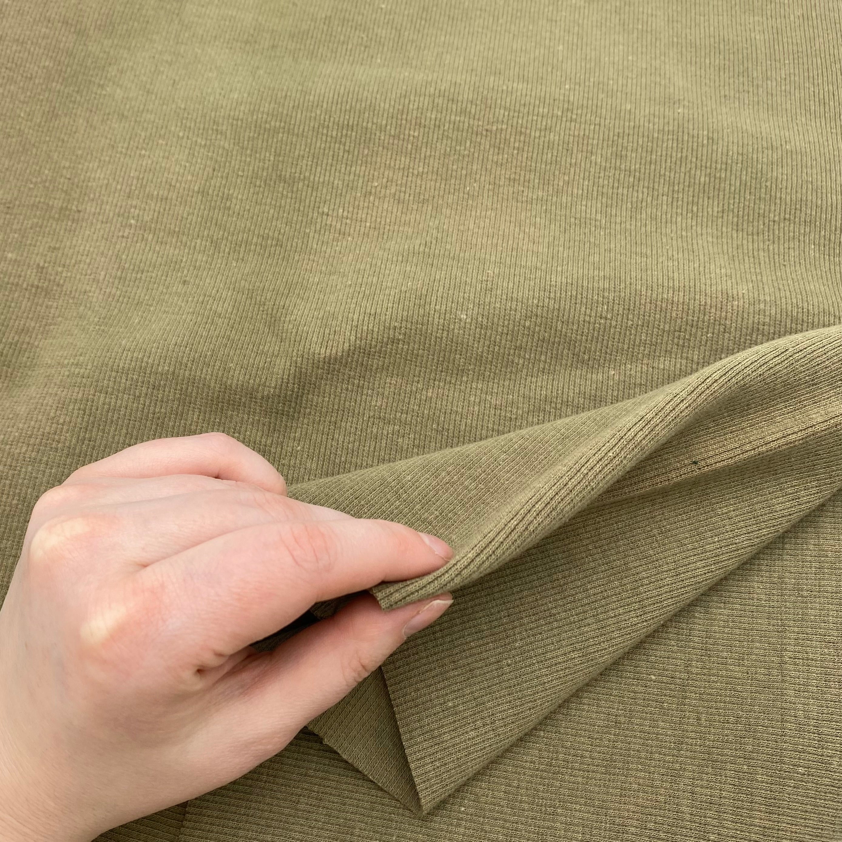 Cotton Rib Knit - Drifted Dune (KRB0619)