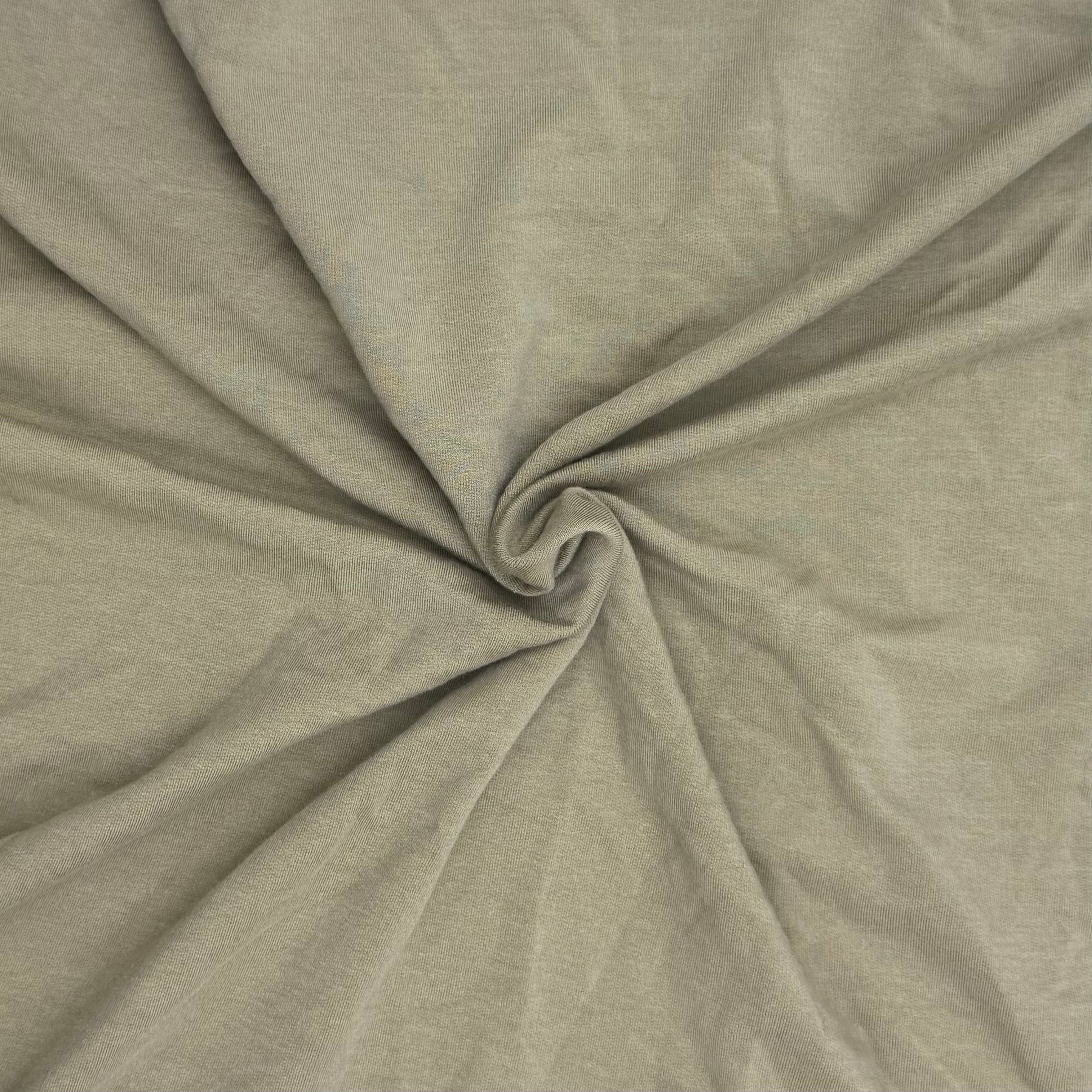 Bamboo Cotton French Terry - Pistachio (KFR0708)