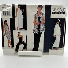 Load image into Gallery viewer, VOGUE Pattern, Misses&#39; Jacket, Dress, Top, Skirt &amp; Jumpsuit (PVO2411)
