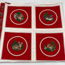 Load image into Gallery viewer, Quilting Cotton Panel, Christmas Animals (WQC1645)
