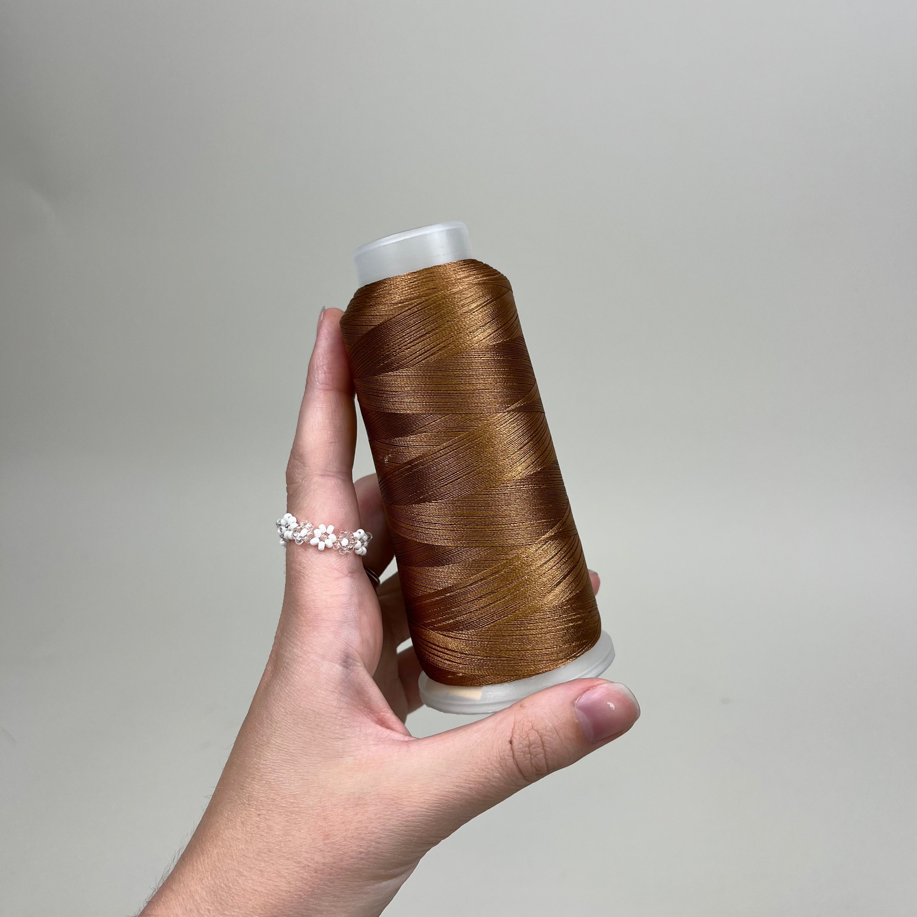 Machine Embroidery Thread - Brass (NTH1254)