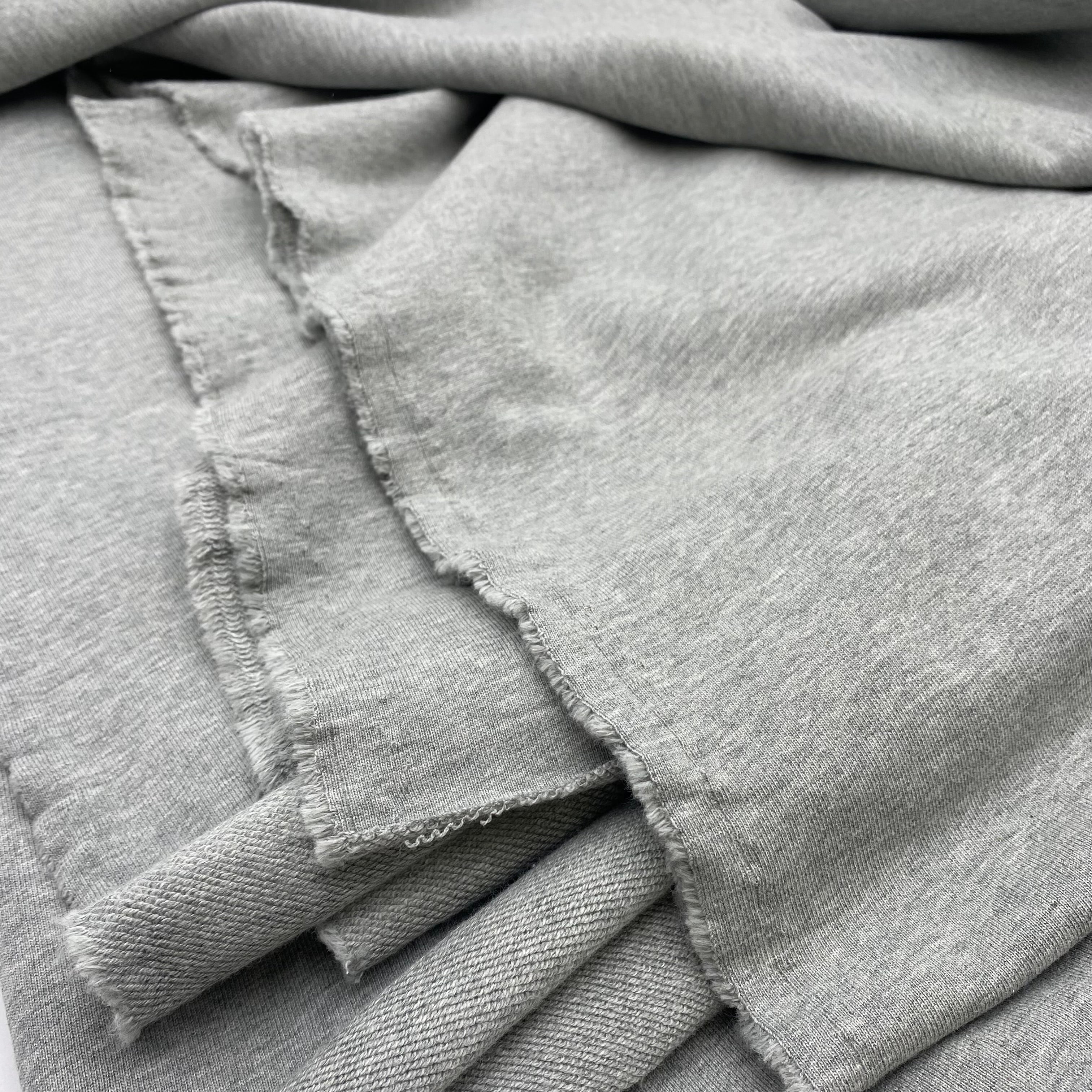 Cotton French Terry - Heather Grey (KFR0674)