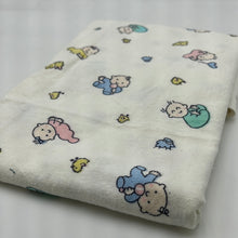 Load image into Gallery viewer, Cotton Flannelette, Warm White with Baby Images (WFL0286:288)
