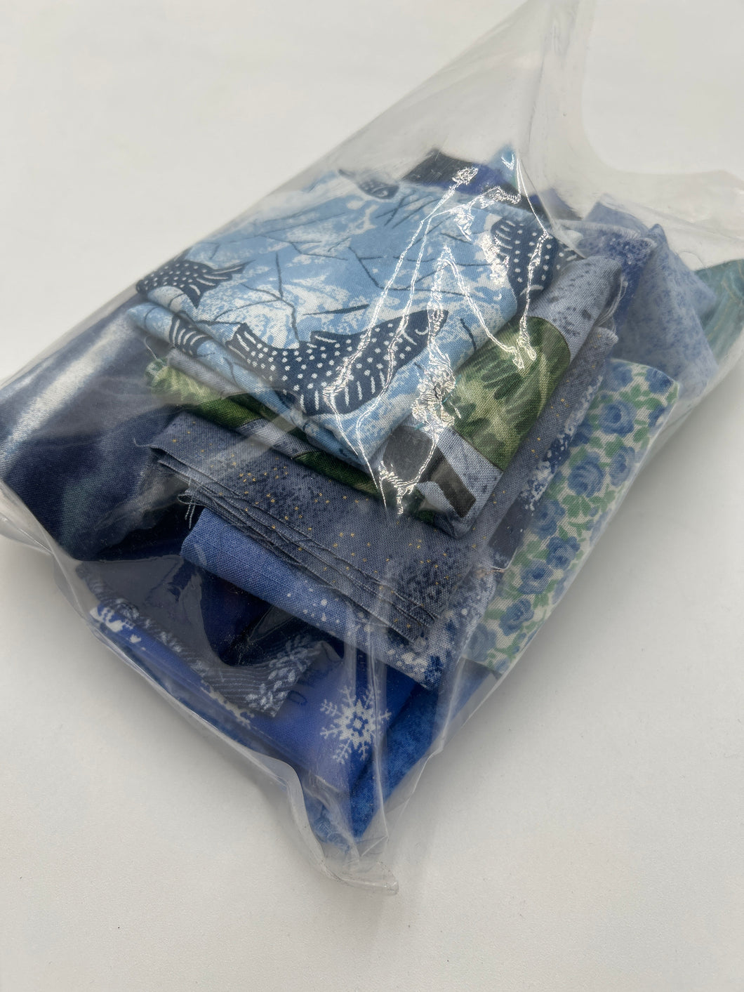 Quilting Cotton Scrap Bag, I've Got The Blues #2 (WQC2572)